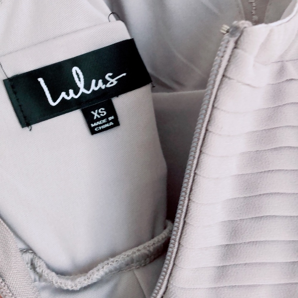 Lulus Grey Maxi Dress XS - Picture 10 of 13